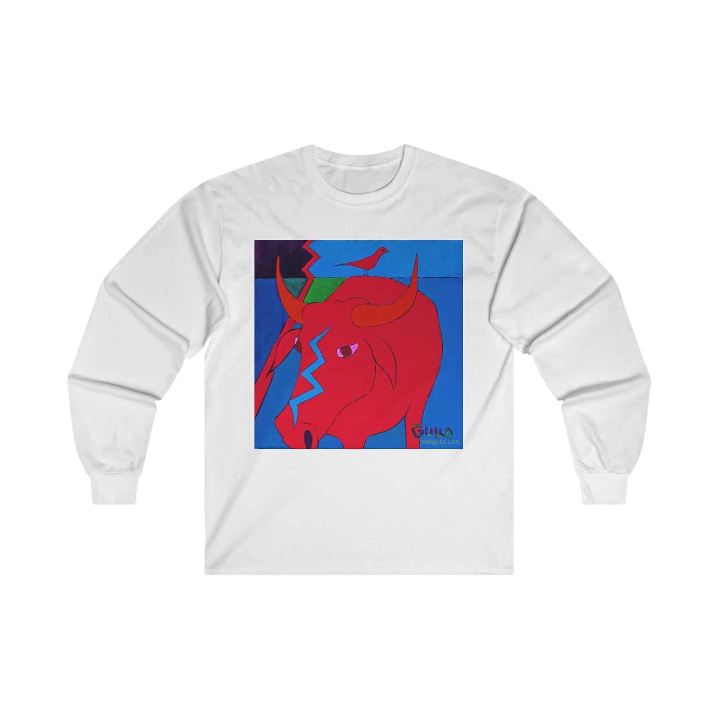 RED COW LS COTTON TEE