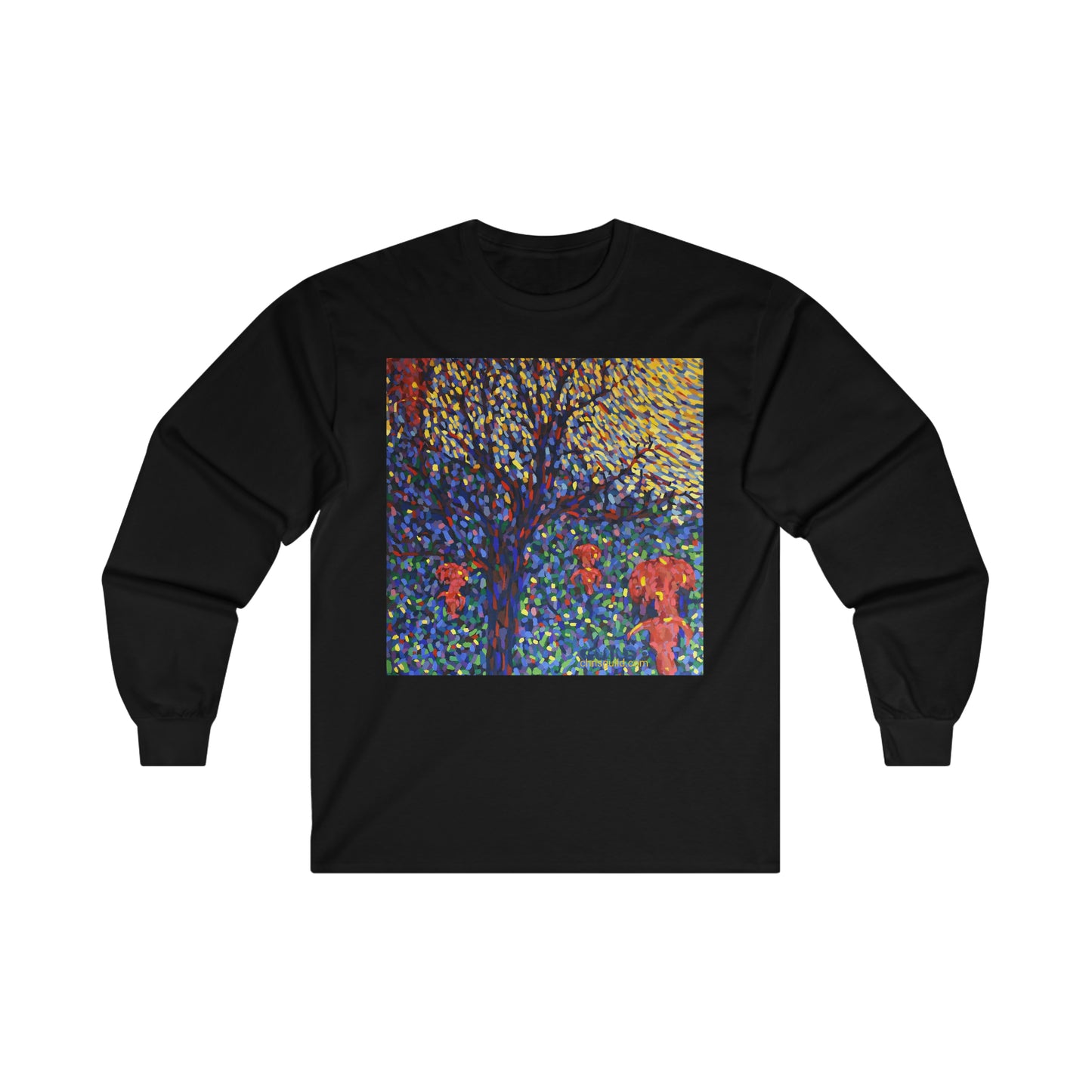 FOUR COWS LS COTTON TEE
