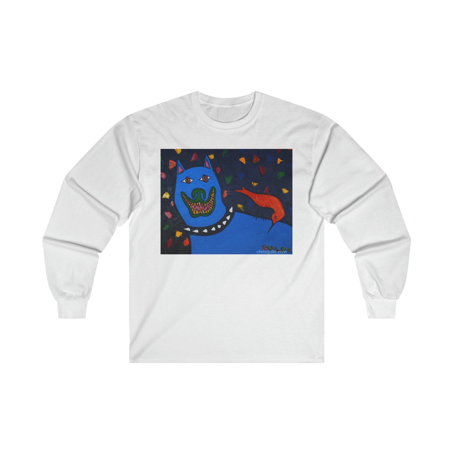 BLUE DOG LS COTTON TEE