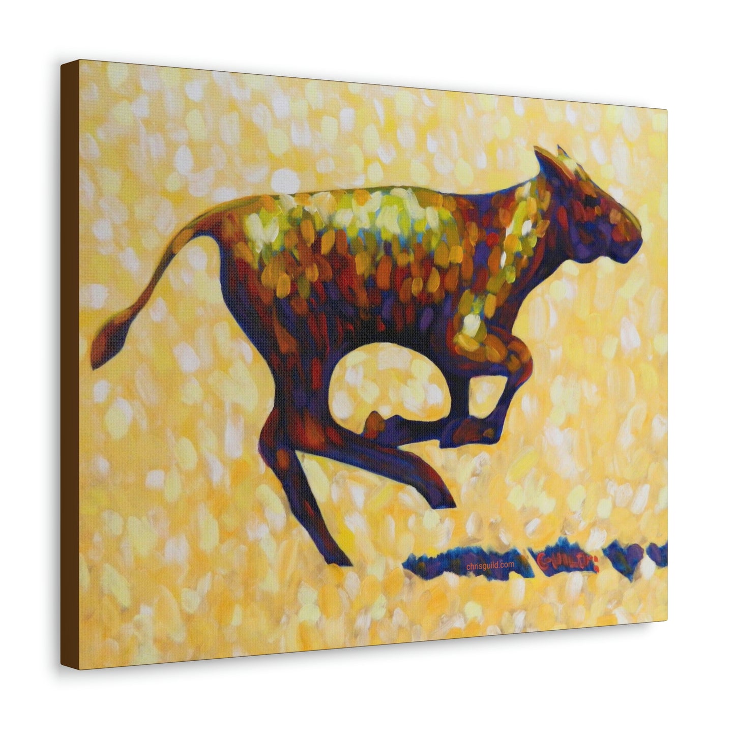 CALF CANVAS PRINT