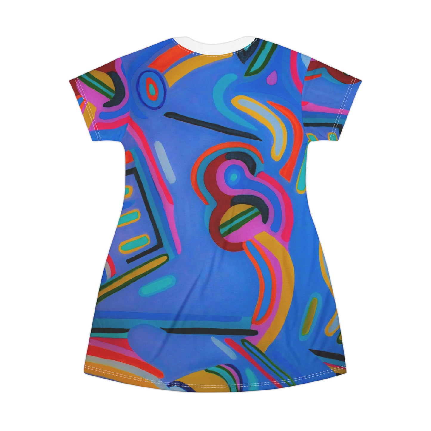 NEON T-SHIRT DRESS