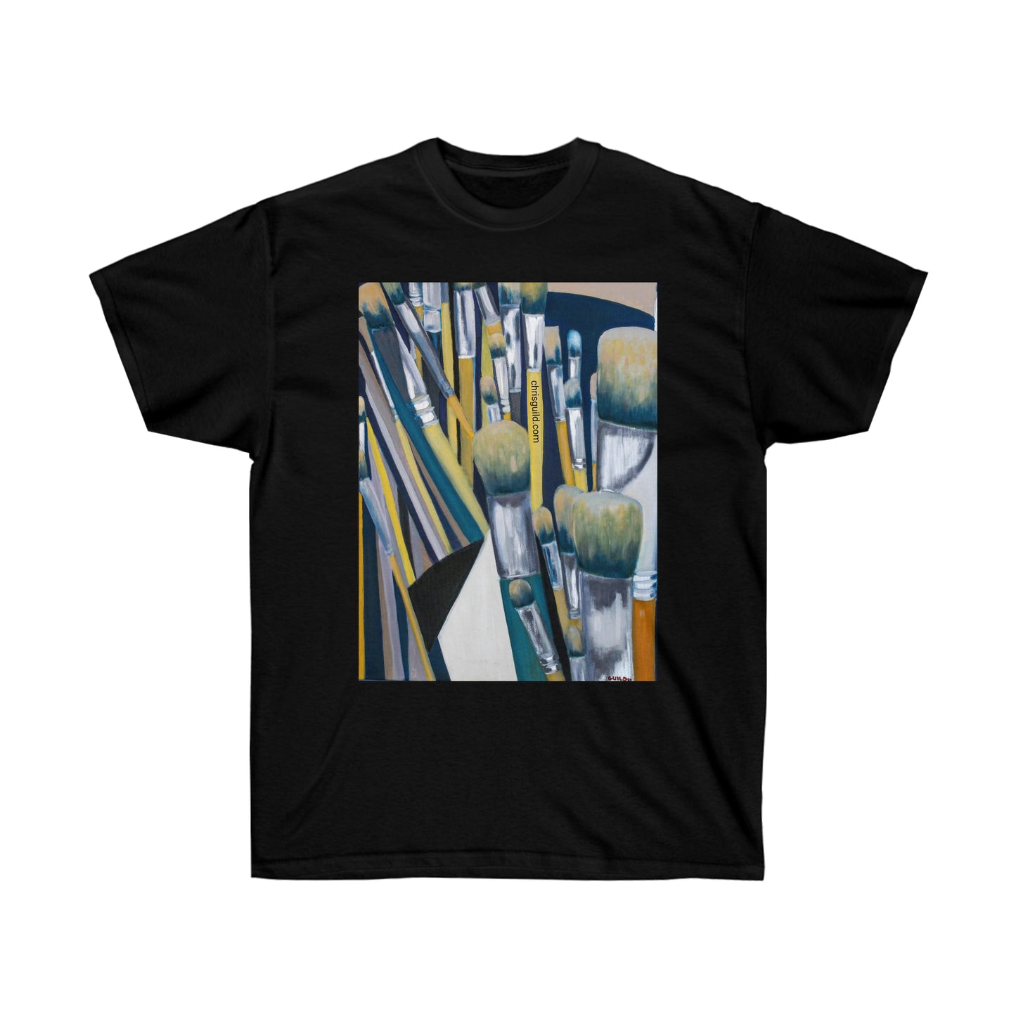 BRUSHES SS COTTON TEE