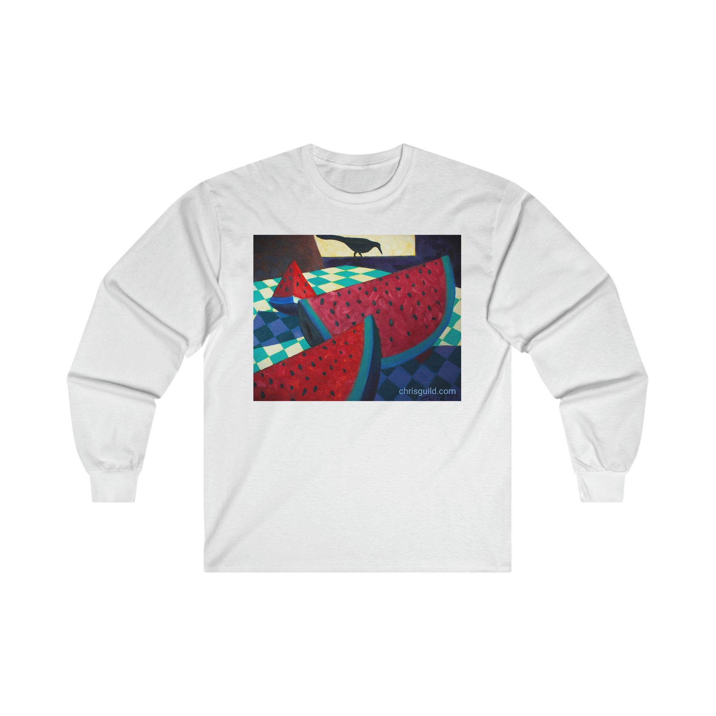 LUNCH GUEST LS COTTON TEE