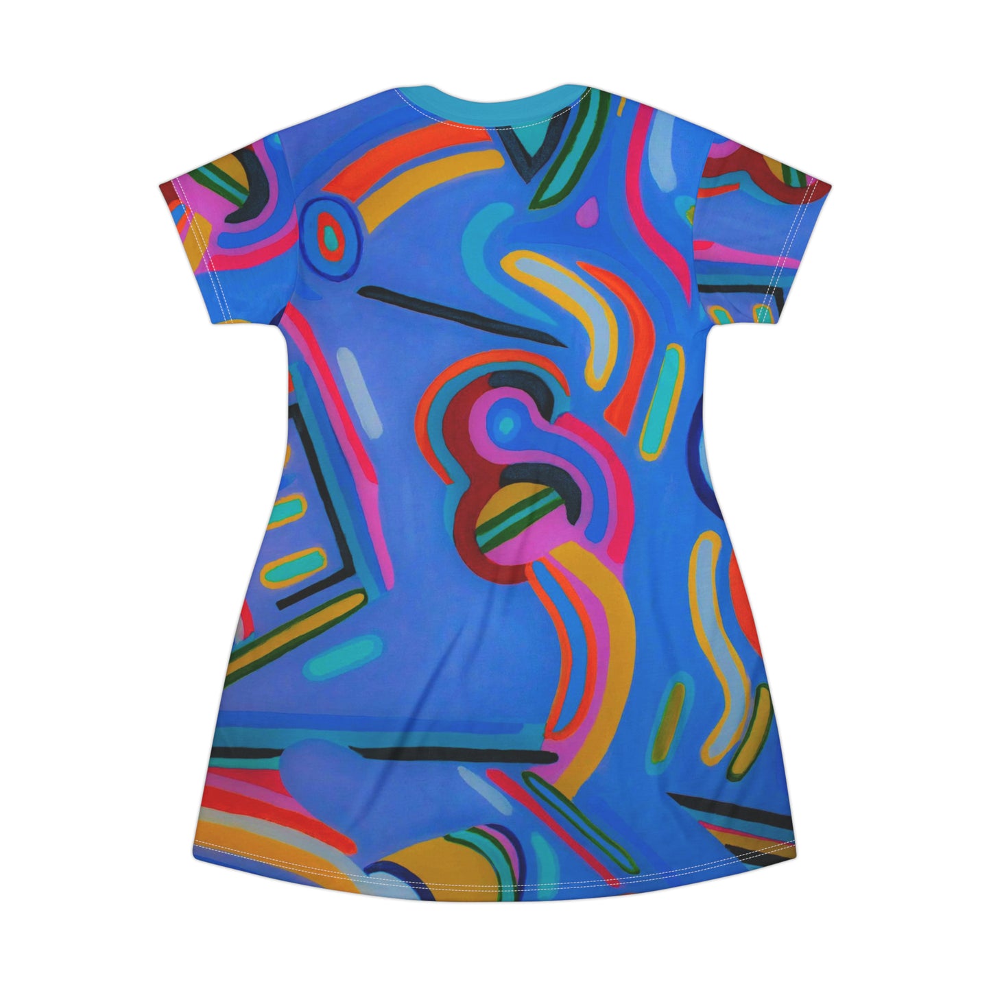 NEON T-SHIRT DRESS