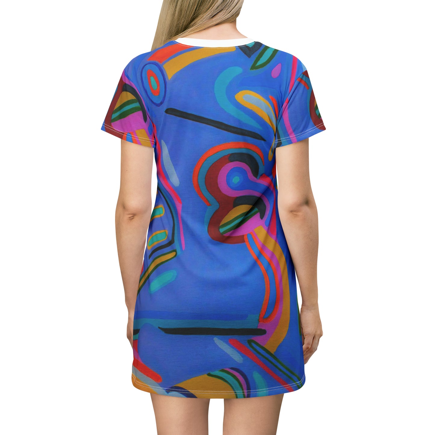 NEON T-SHIRT DRESS