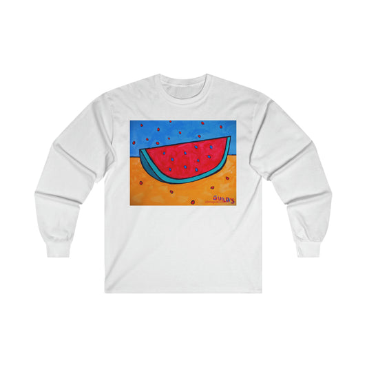 KITCHEN MELON LS COTTON TEE