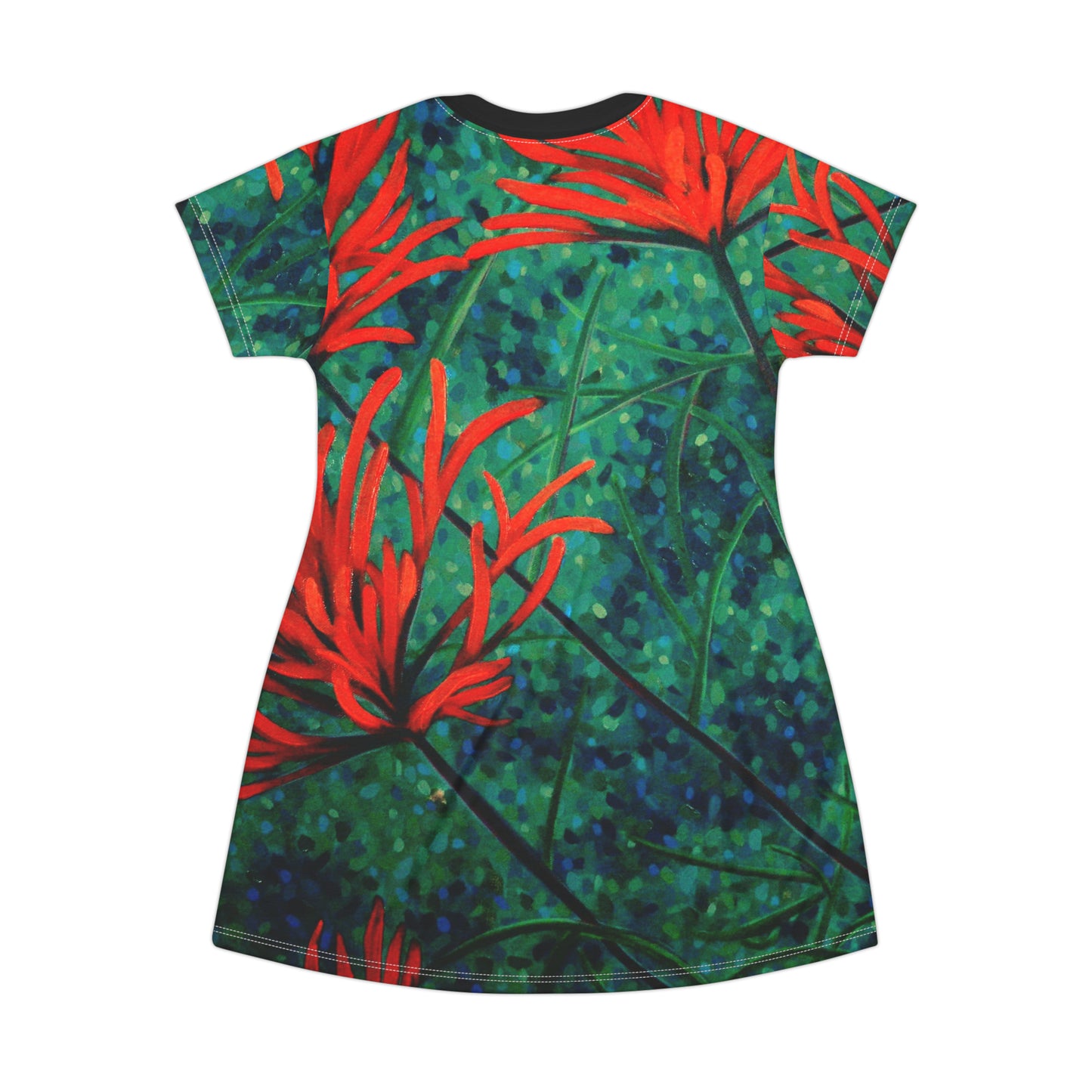 INDIAN PAINTBRUSH T-SHRT DRESS