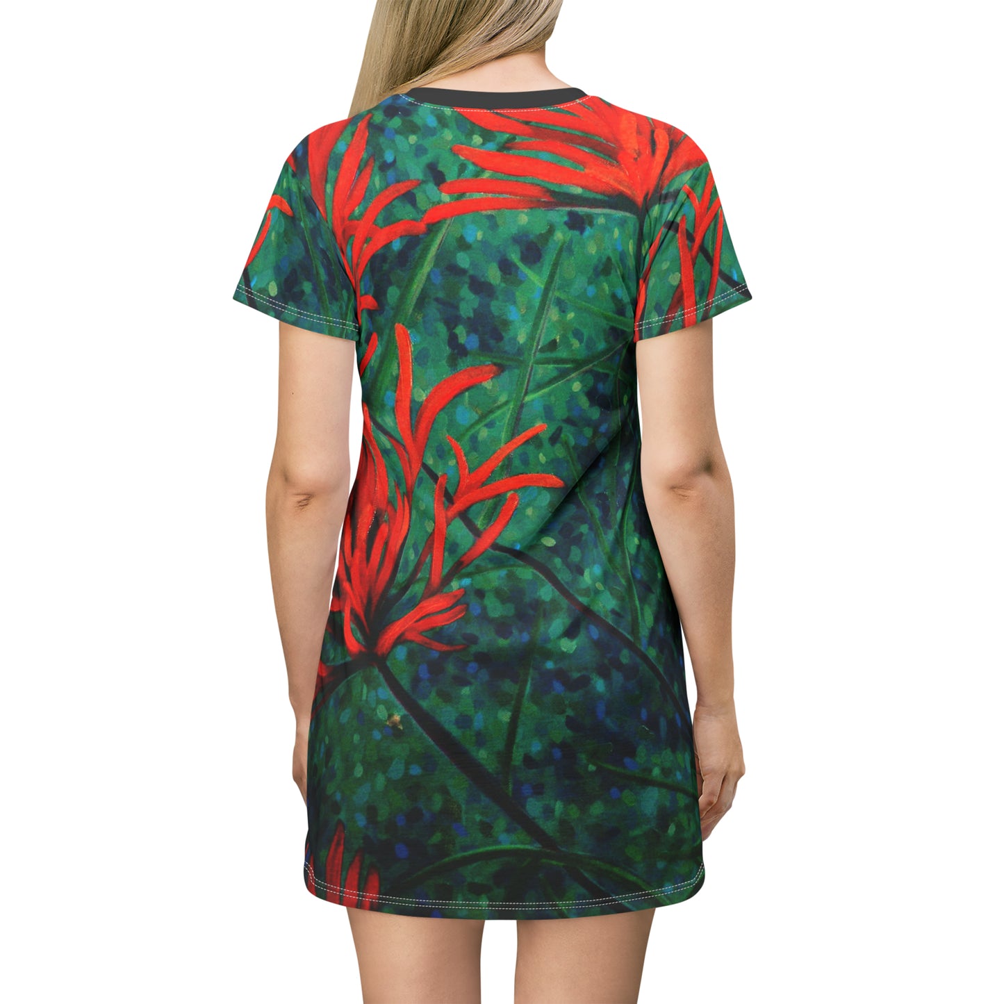 INDIAN PAINTBRUSH T-SHRT DRESS