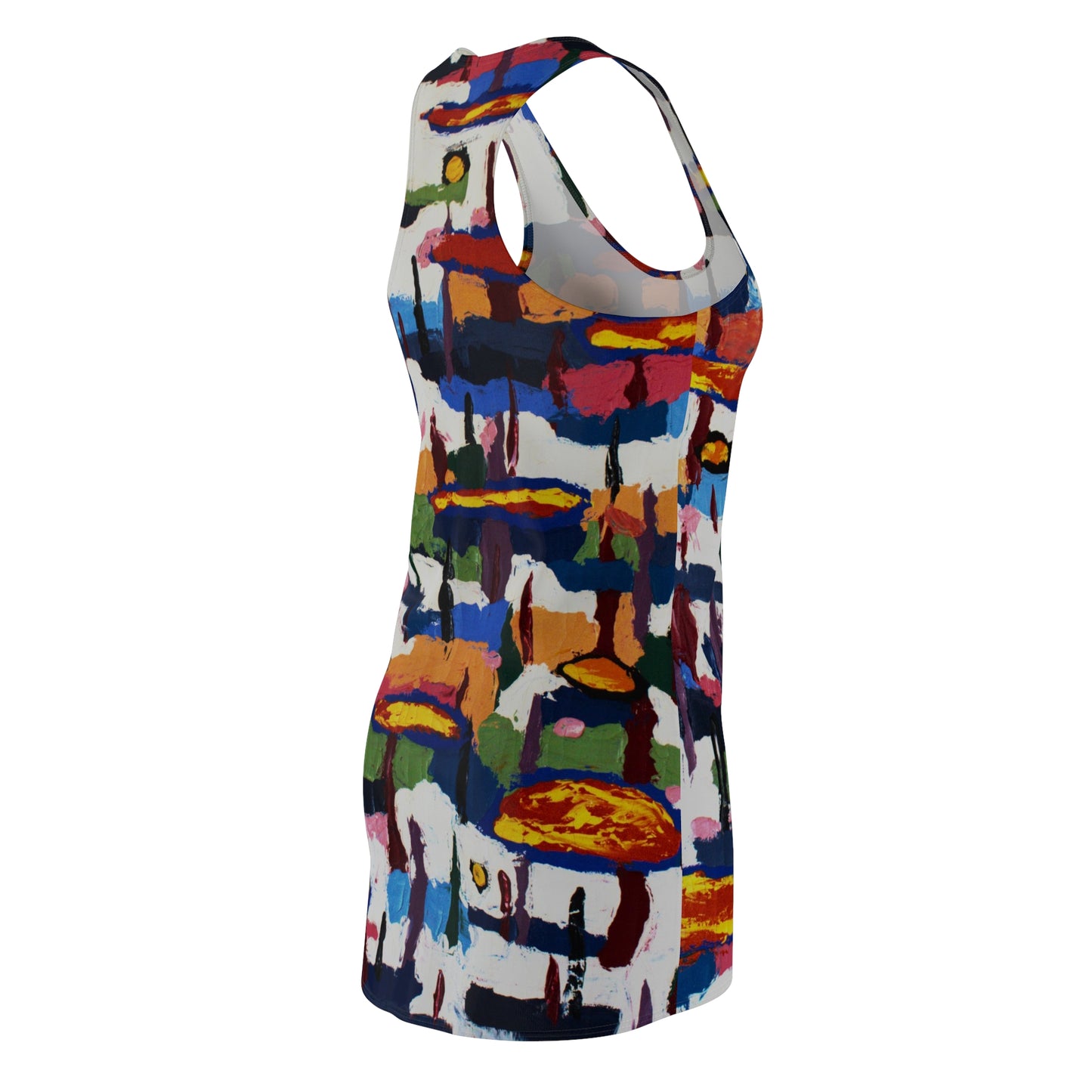 ABSTRACT TREES DRESS