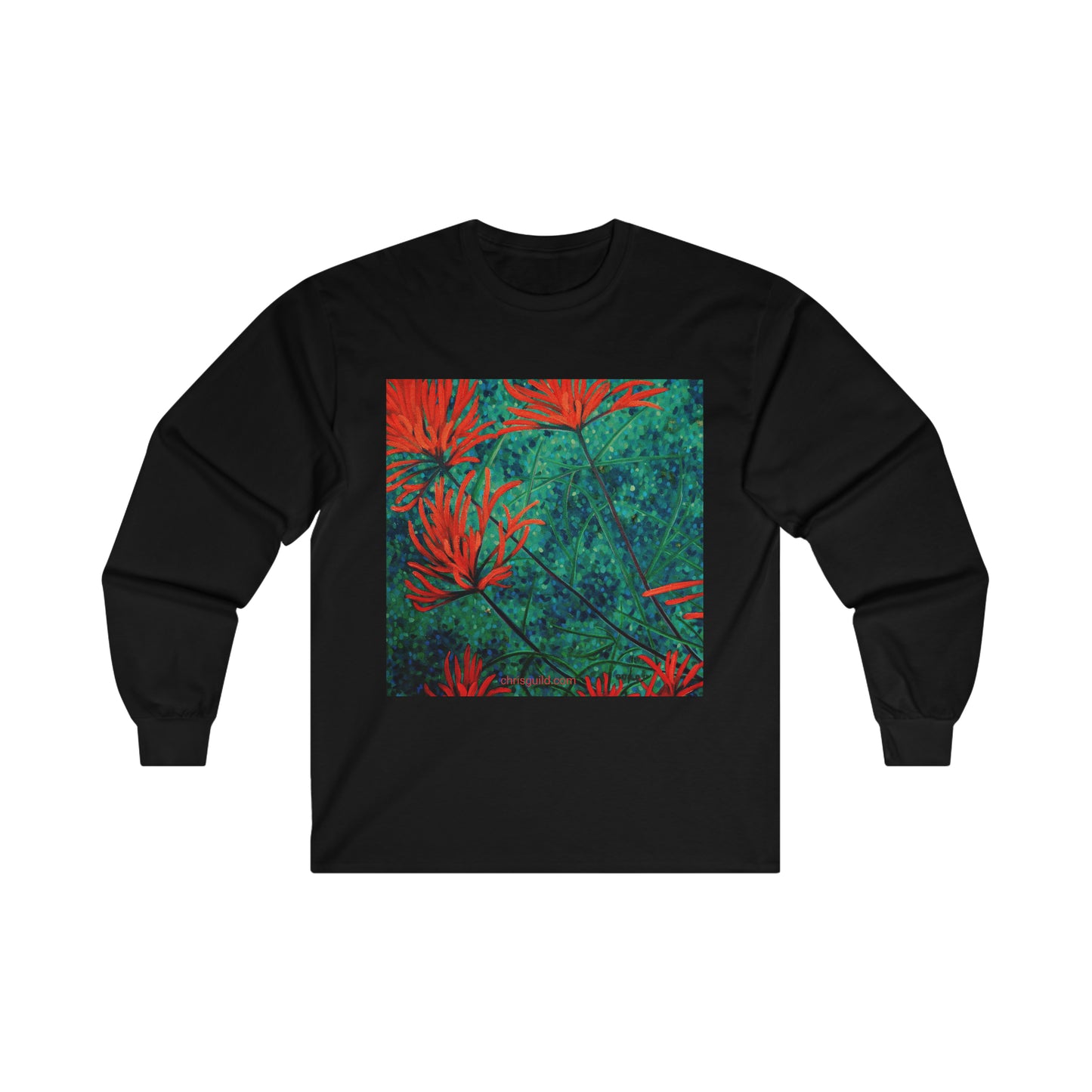 INDIAN PAINTBRUSH LS COTTON TEE