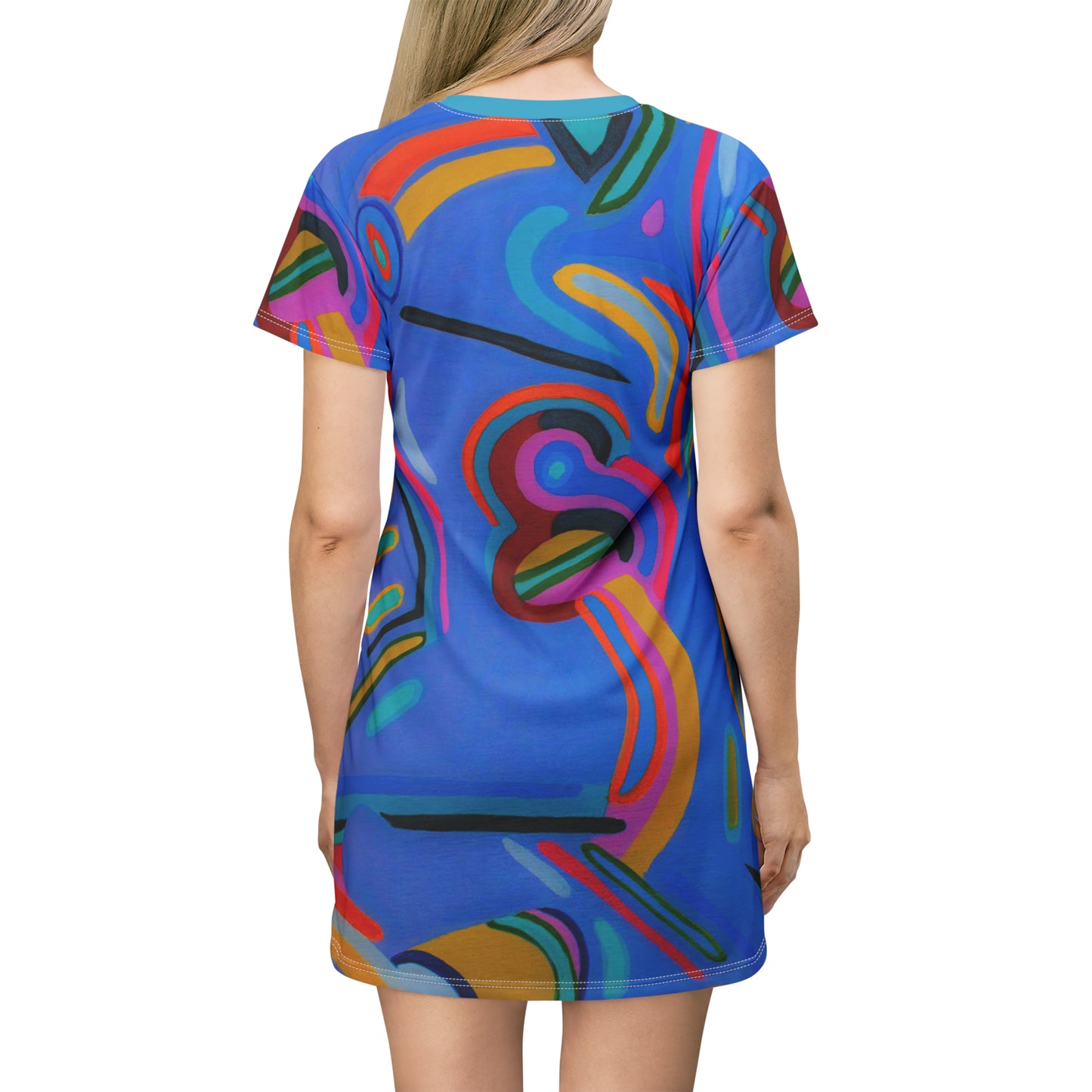 NEON T-SHIRT DRESS