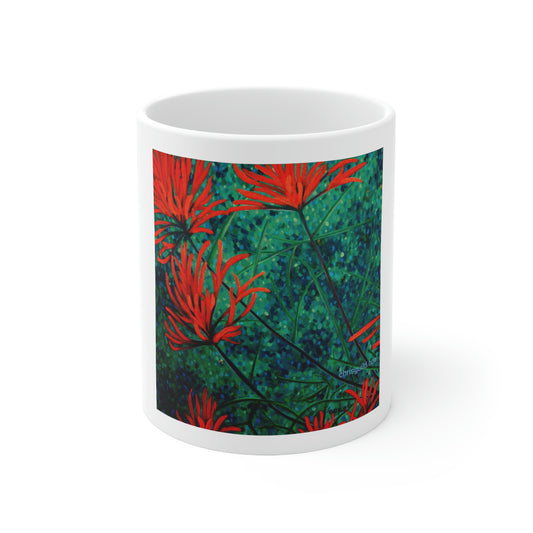 INDIAN PAINTBRUSH MUG 11oz