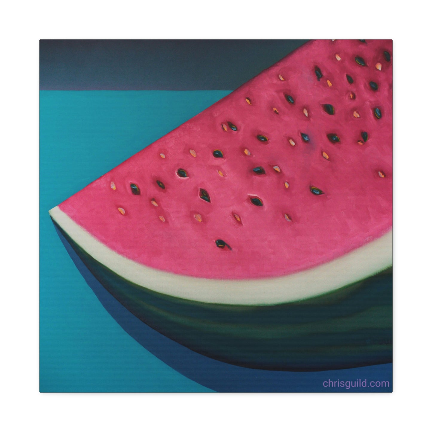 REAL MELON CANVAS PRINT