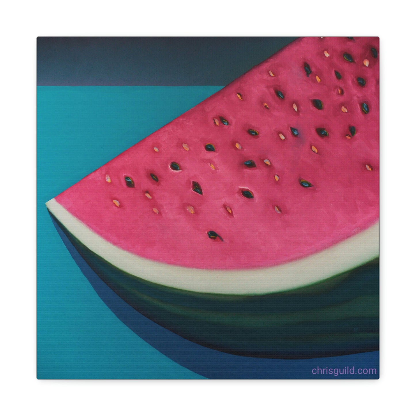 REAL MELON CANVAS PRINT