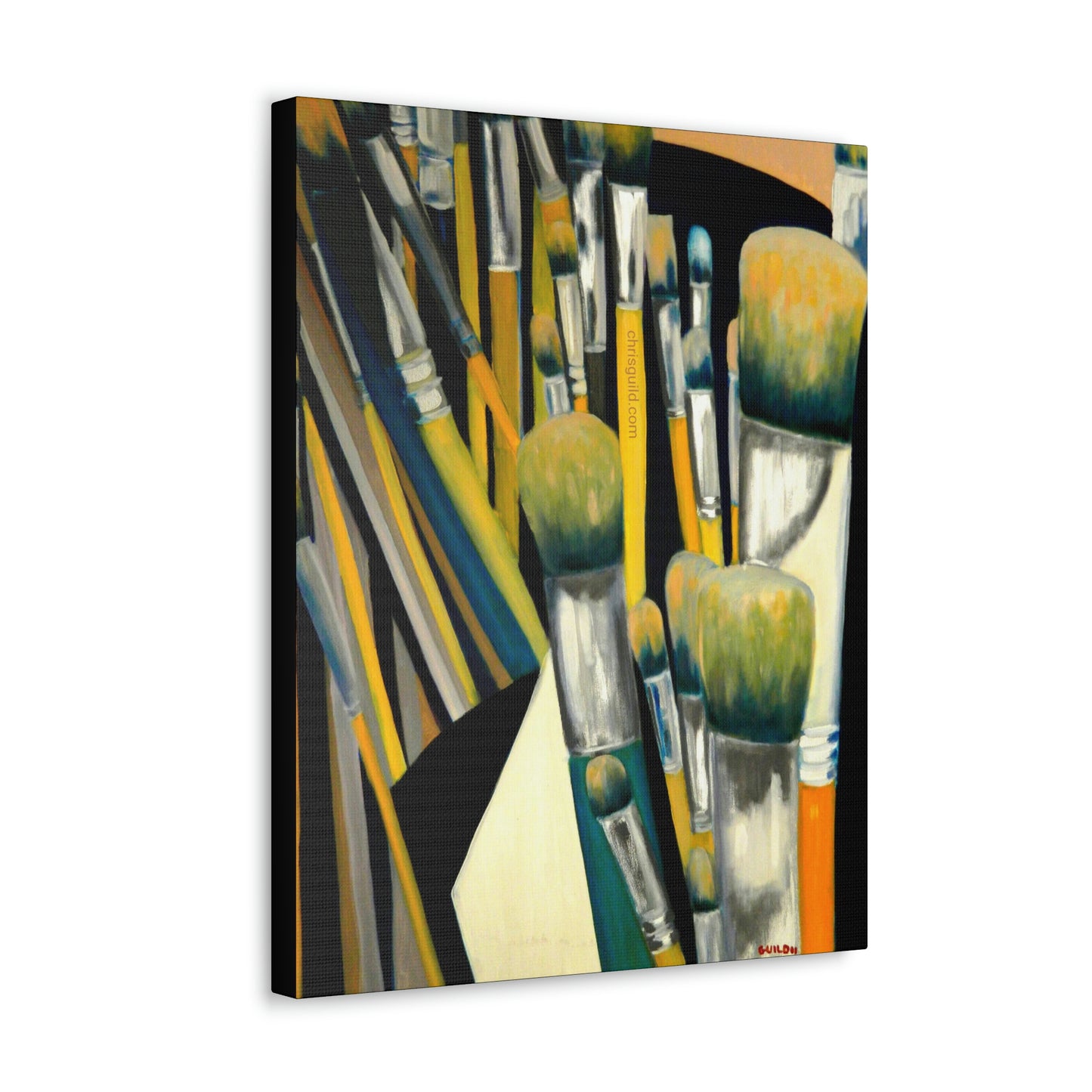 BRUSHES CANVAS PRINT