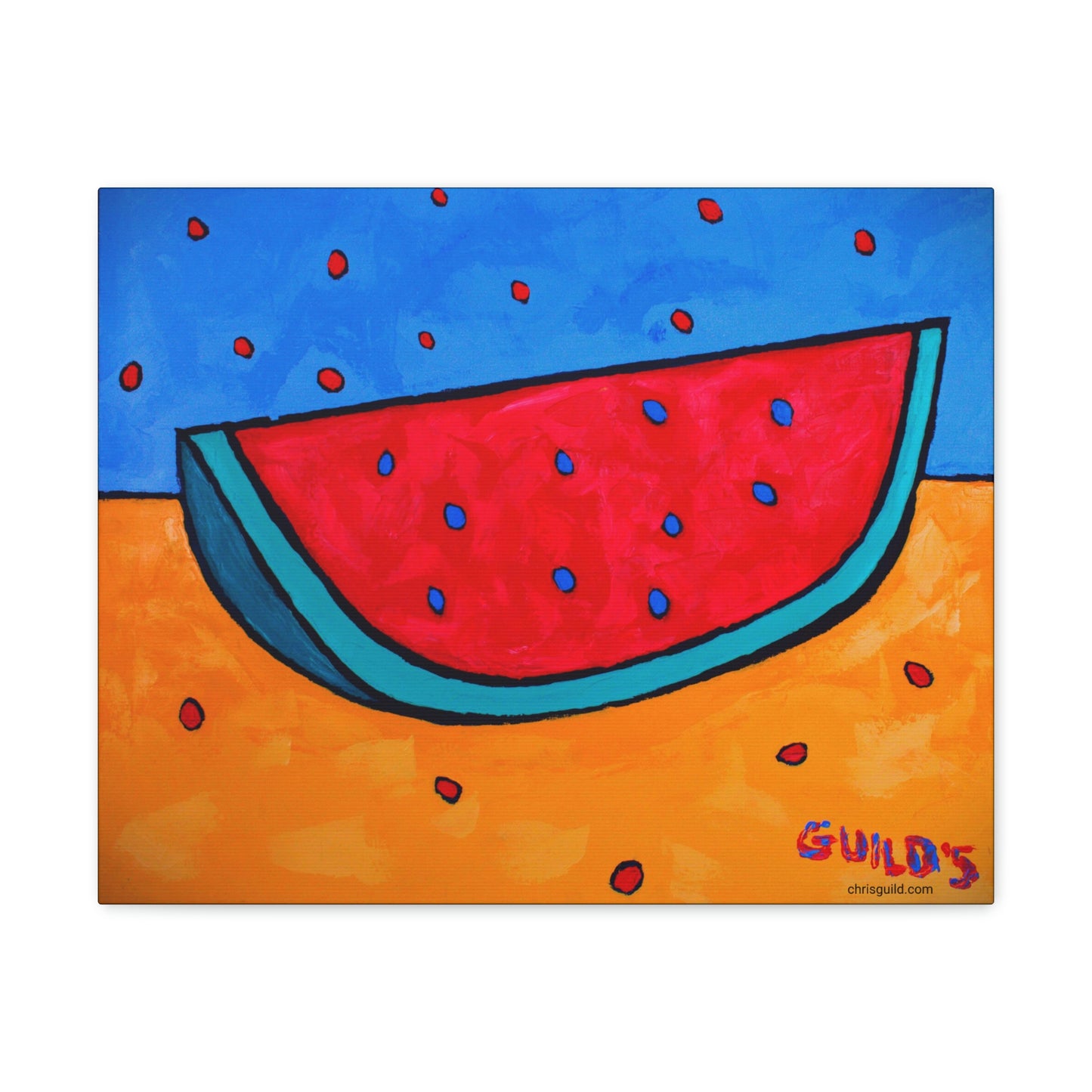 KITCHEN MELON CANVAS PRINT