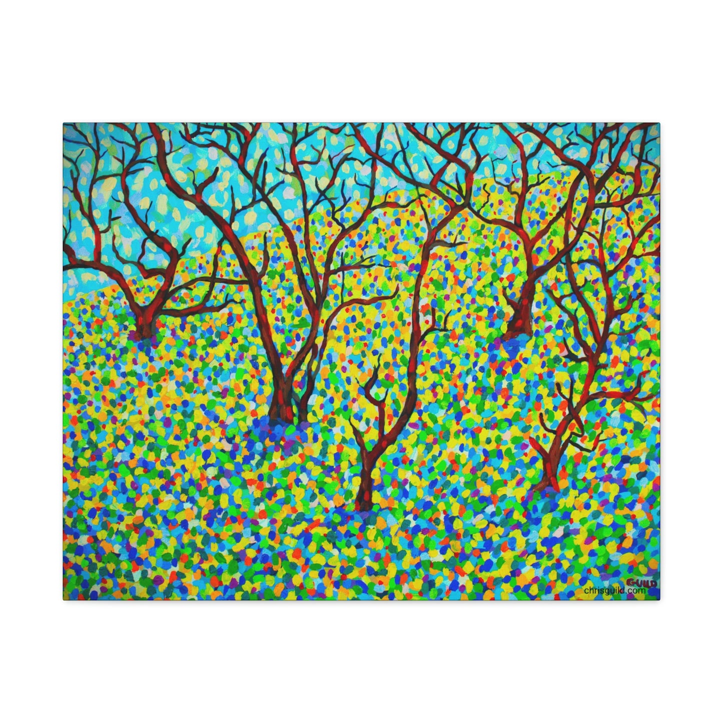 BARE TREES CANVAS PRINT