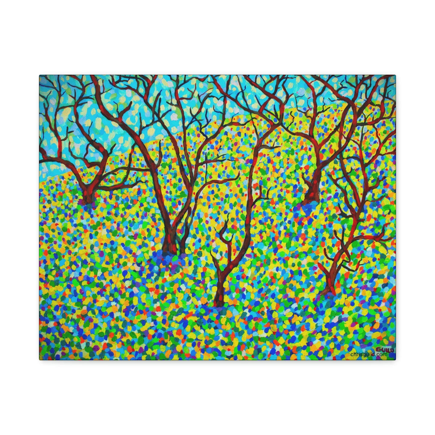 BARE TREES CANVAS PRINT