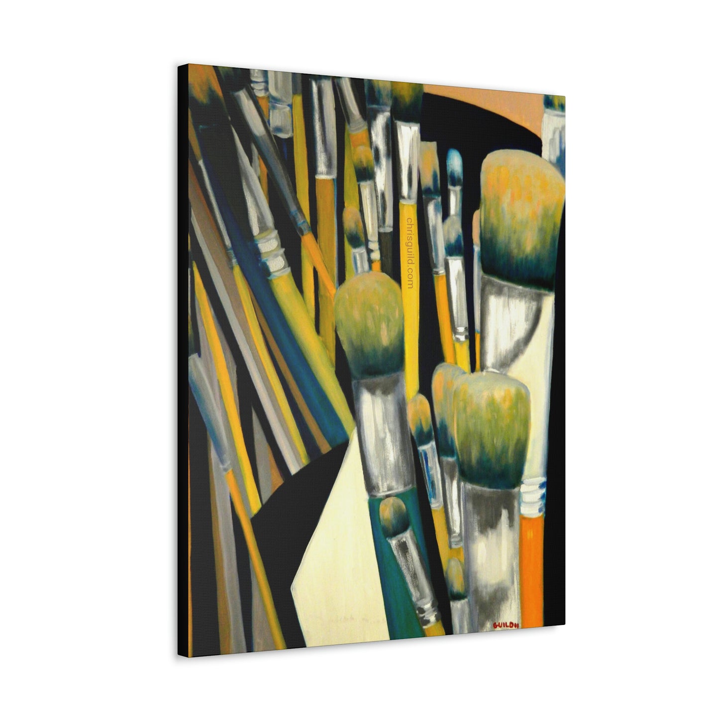 BRUSHES CANVAS PRINT