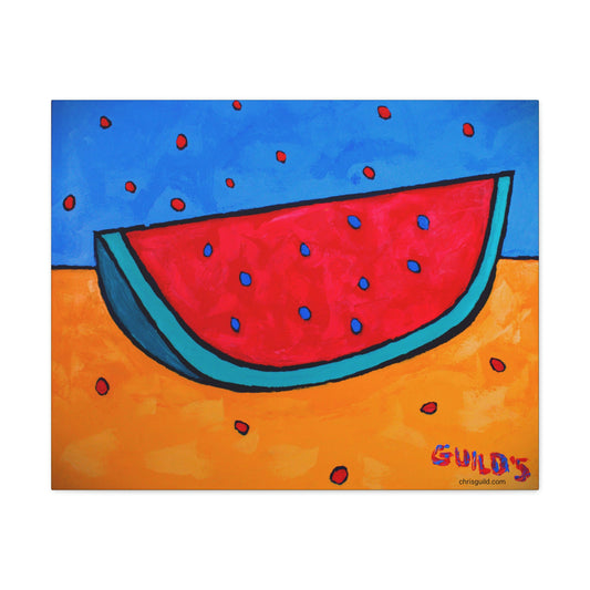 KITCHEN MELON CANVAS PRINT